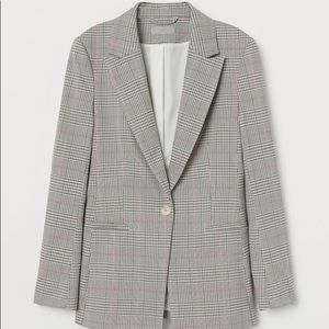 H&M Plaid Blazer
